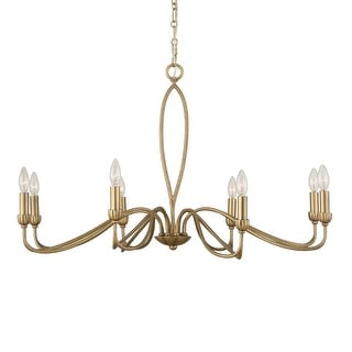 Uttermost Corella 8 Light Chandelier - 40"W x 40"D x 23"H