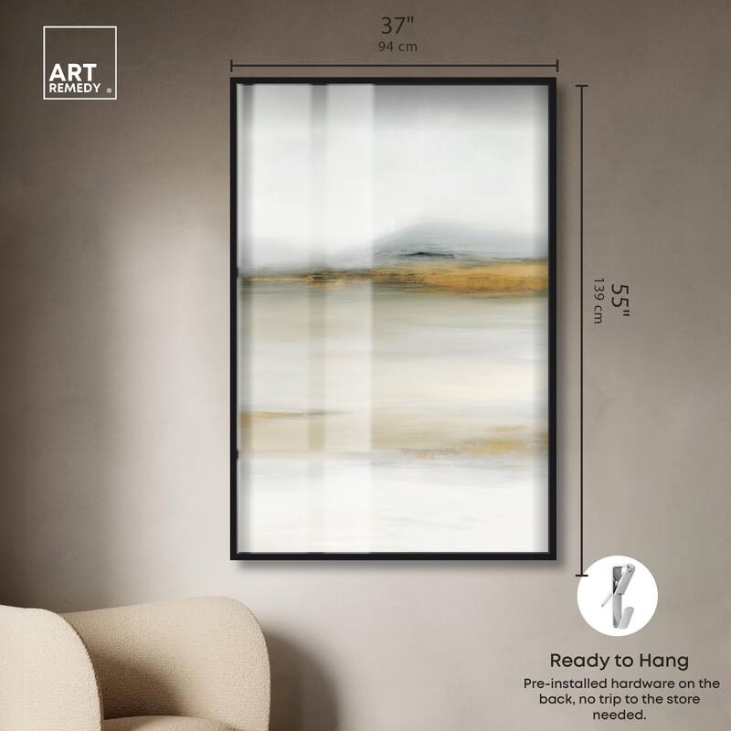 Misty Expanse II Shadowbox by Art Remedy