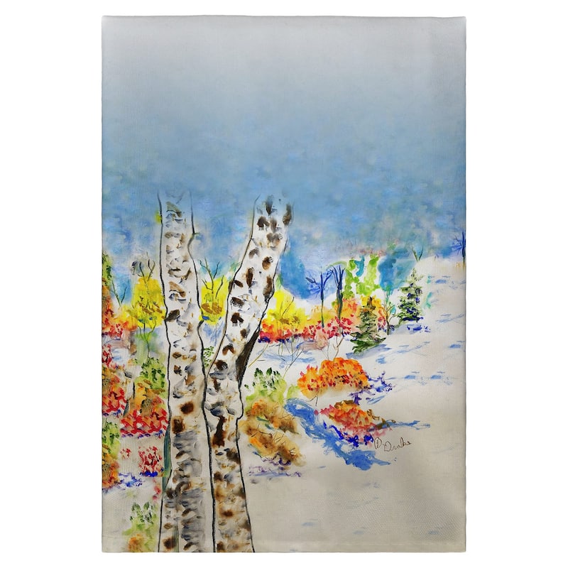 White Birch Guest Towel - 20x20