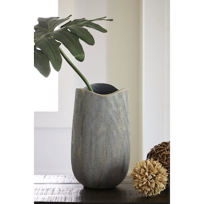 Ashley Furniture Iverly Antique Gray Vase