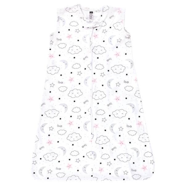 slide 1 of 1, Hudson Baby Infant Girl Cotton Sleeveless Wearable Sleeping Bag, Sack, Blanket, Dreamer 0-6 Months - Dreamer