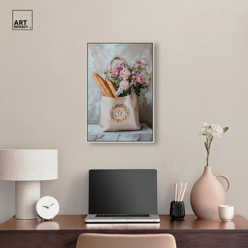 Chic Carryall I Canvas by Art Remedy