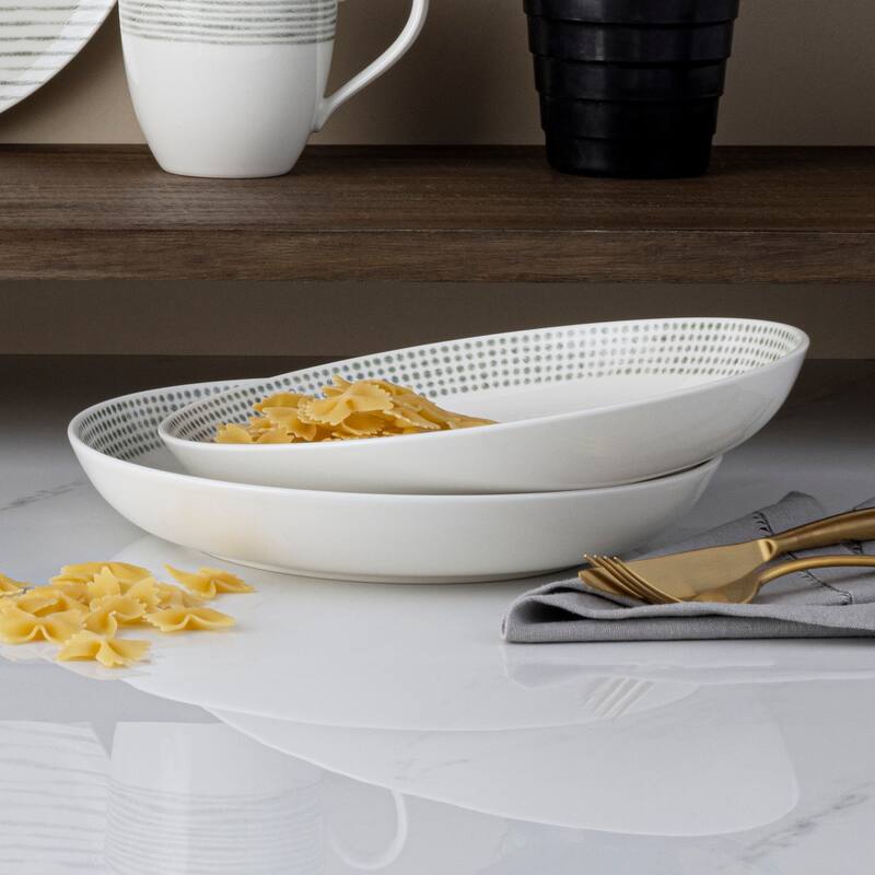 Noritake Hammock Set of 4 Dinner Bowls, 9-3/4"