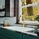 preview thumbnail 11 of 28, Karran Weybridge Single-Handle Pull-Down Sprayer Kitchen Faucet