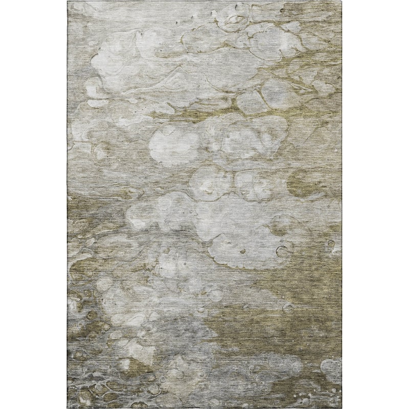 Premium Washable Super Soft Contemporary Ripples Mayfield Rug