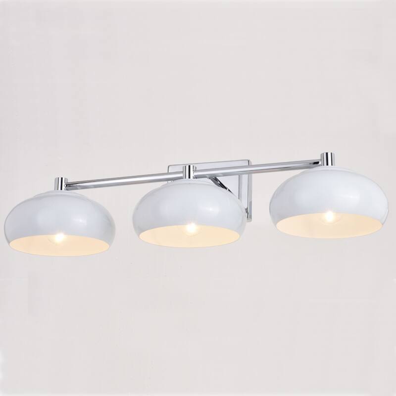 James Allan Marcia 3 Light 28" Wide Bathroom Vanity Light