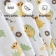 preview thumbnail 23 of 54, Polka Dot Animal Bear Friends ABC&123 Unisex Multi-color Cotton Toddler/Baby Crib Child Fitted Sheet Set (Pack of 3) - N/A