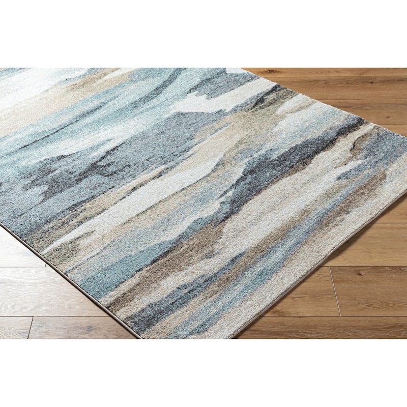 Livabliss Casual Hyde Park Abstract Area Rug