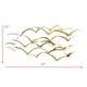 Handcrafted Flock of Metal Flying Birds Wall Art - Overstock - 8035158