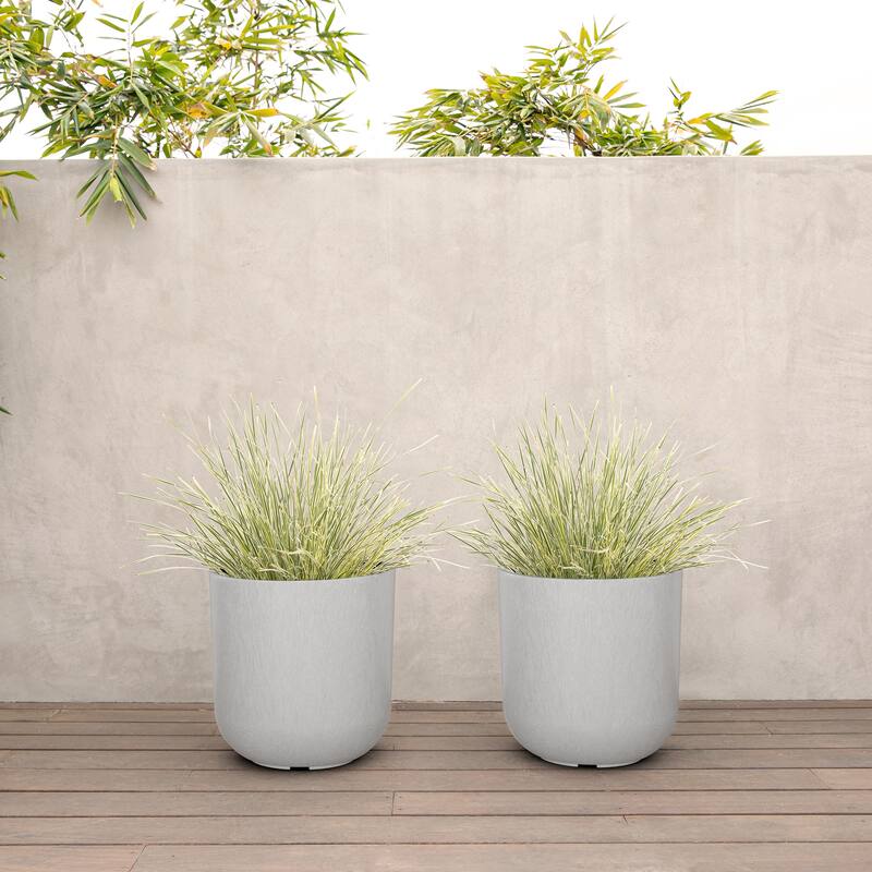 Pure Series Kona Modern Round Planter