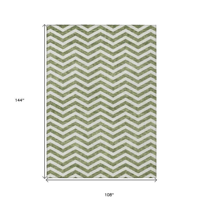 HomeRoots Chevron Transitional Rectangle Outdoor Rug