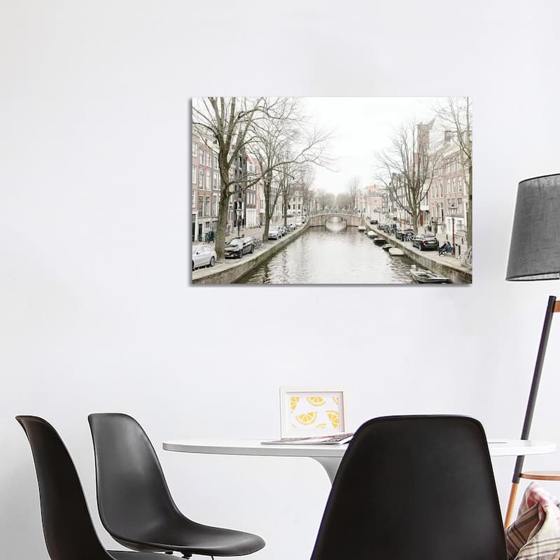 iCanvas "Amsterdam Canal" by lovelylittlehomeco Canvas Print - 26x40x1.5
