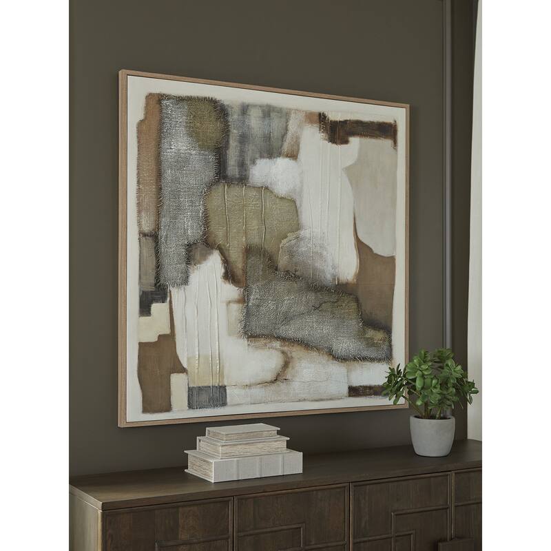 Signature Design by Ashley Wylander Brown/Gray Wall Art