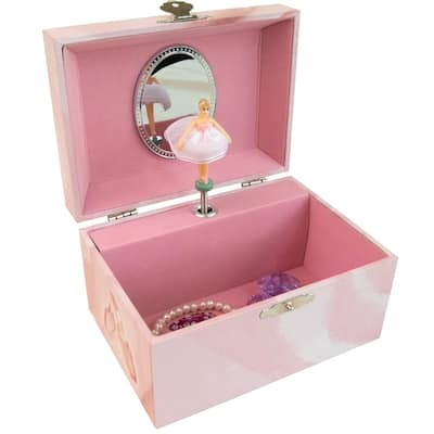 Mele and Co Mini Casey Girl's Musical Ballerina Jewelry Box