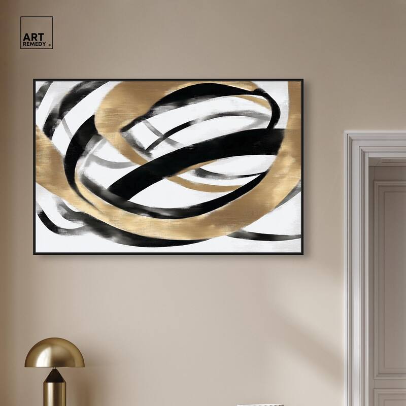Loops of Luxury I Canvas by Art Remedy