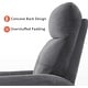 preview thumbnail 25 of 33, MCombo Modern Fabric Power Recliner, Electric Swivel Glider Rocker Recliner Chair for Nursery with USB Ports, Side Pockets 7763