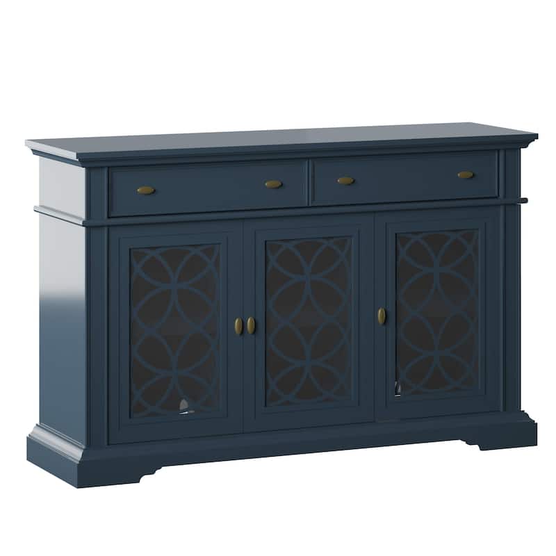 TV Stand for TVs up to 55" with Drawers - 51.75 " W x 15.0 " D x 32.75 " H