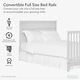 preview thumbnail 12 of 25, Evolur Convertible Crib Wooden Full-Size Bed Rail