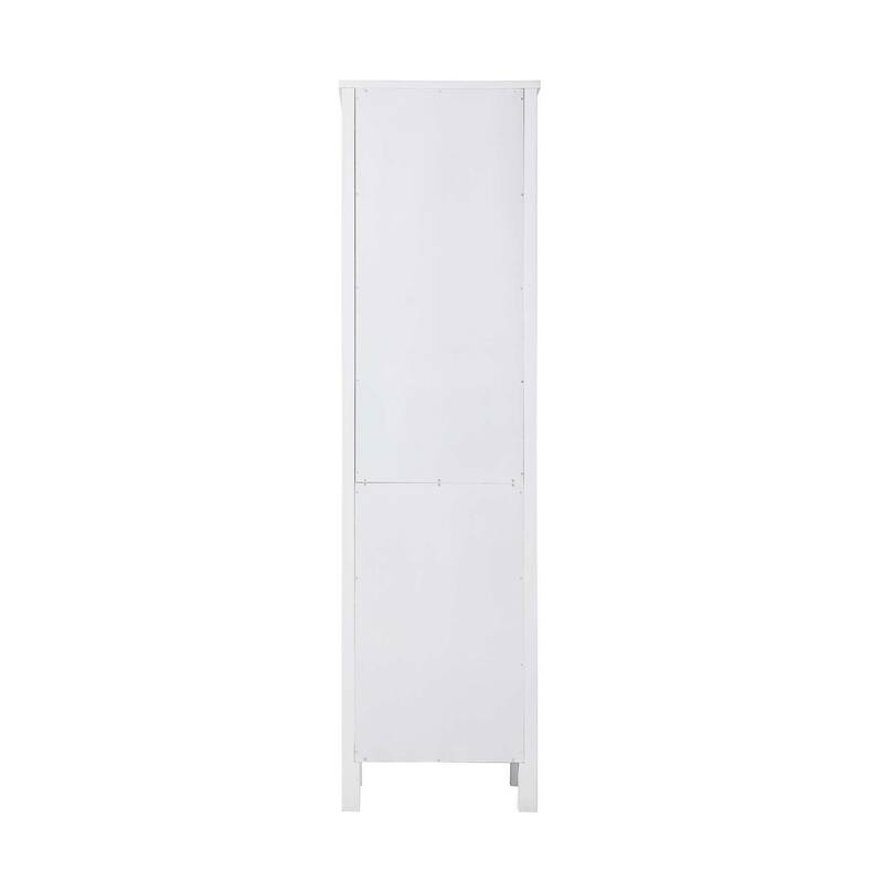Winslow 16-28 Inch Open Shelving Bath Storage Cabinet