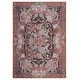 preview thumbnail 11 of 10, SAFAVIEH Besarabian Machine Washable Jaime French Country Rug 6' 7" x 6' 7" - Black/Sage Rust - Square