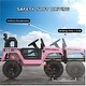 preview thumbnail 25 of 27, 12V Ride on Car Truck with Remote Control, Power Car Wheels, Music Player, LED Lights, Electric Car for Boys and Girls