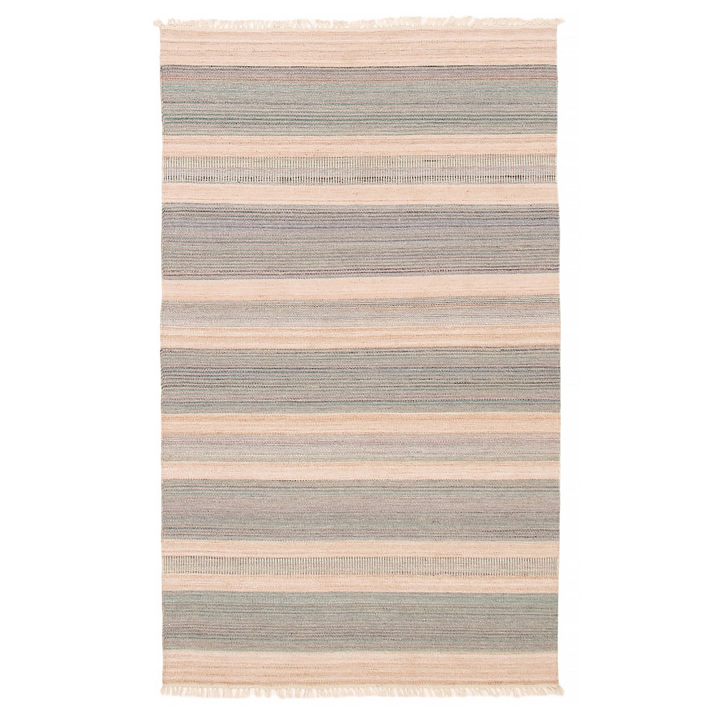Boho Grey Kilim 4'11" x 8'2" - 4'11 x 8'2