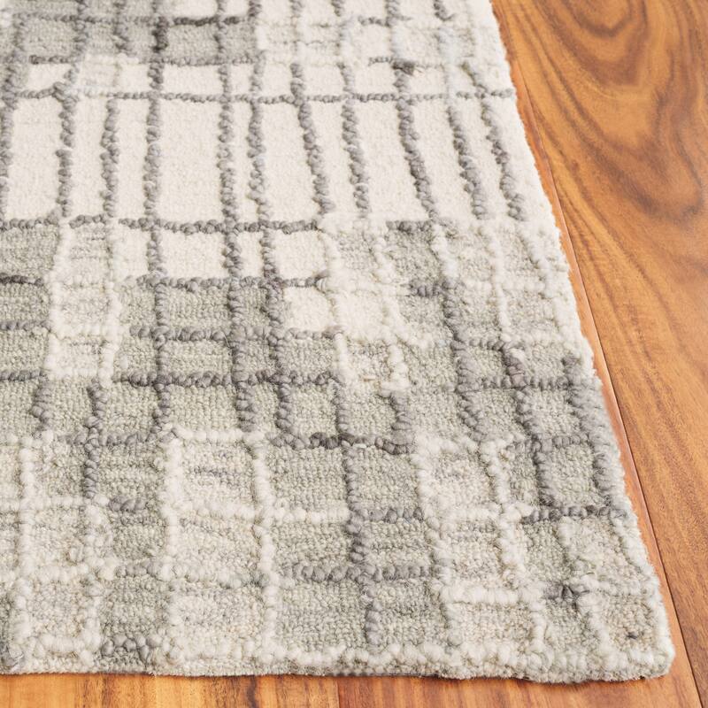 SAFAVIEH Handmade Abstract Martie Contemporary Wool Rug