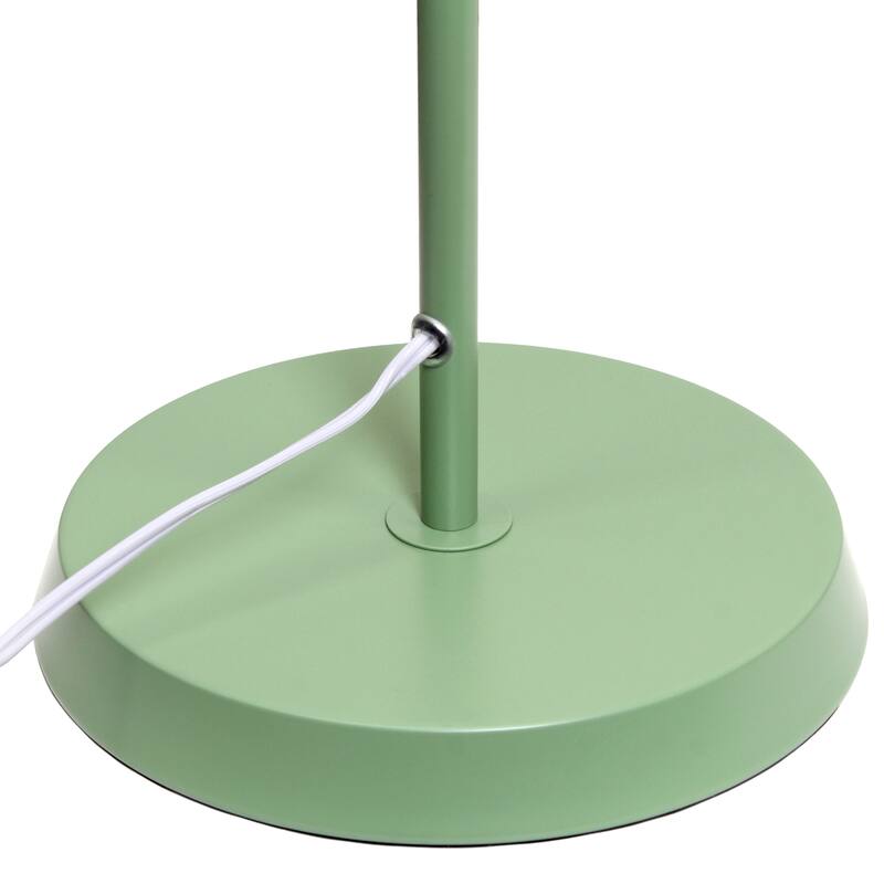 Metal Adjustable Spotlight Floor Lamp with Rotary Switch - 10.55 x 7.87 x 54.72 in. (L x W x H)