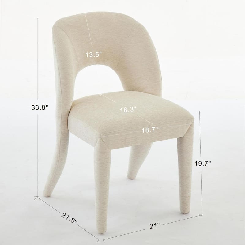 Metal Legs Dining Chair,Cushion Is Comfortable,Design Is Simple