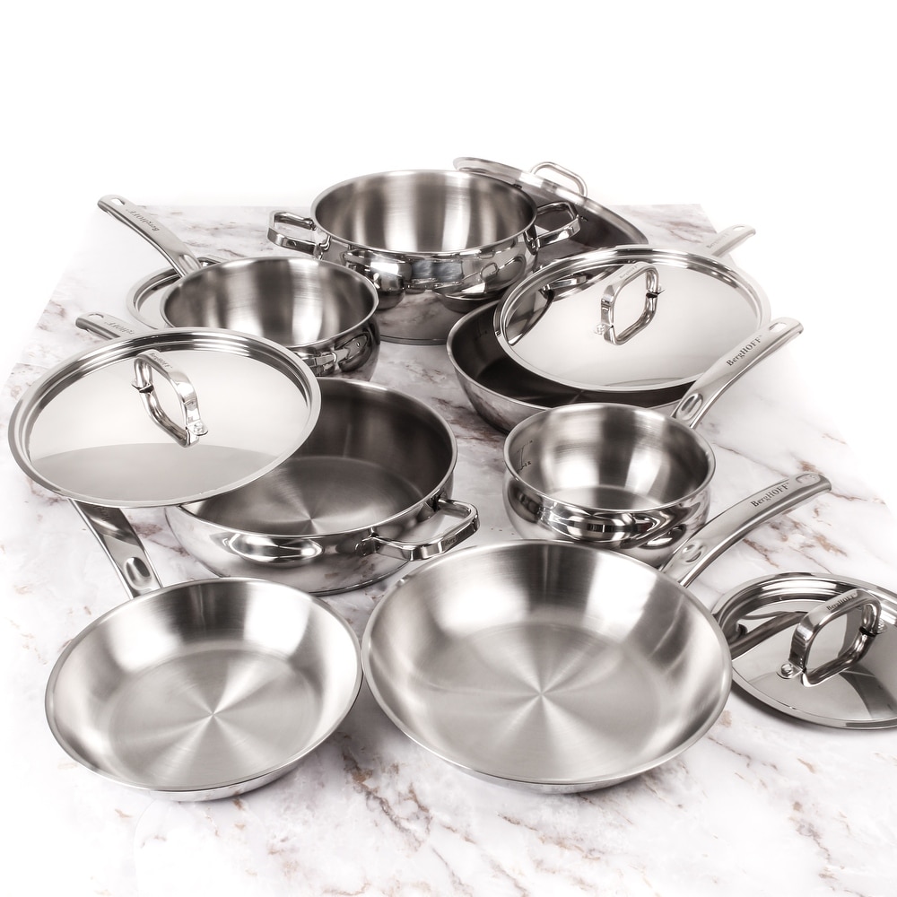 Paula Deen 12pc Metallic Aluminum Belly Shape Cookware Set COPPER