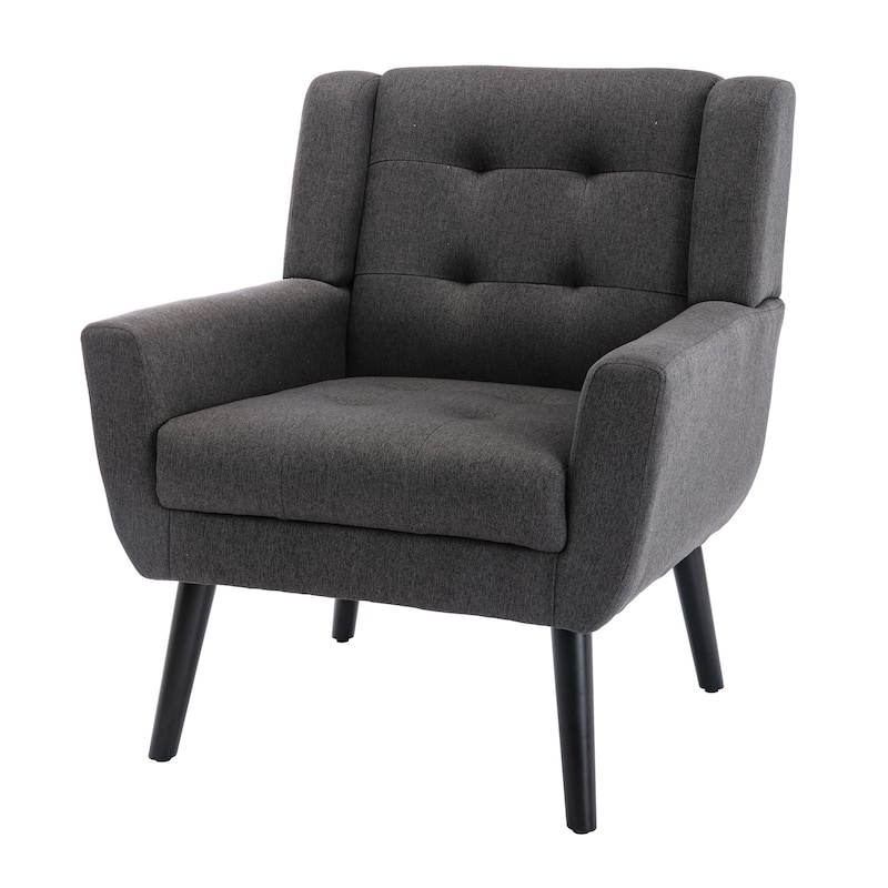 Modern Soft Material Ergonomics Accent Chair Living Room Chair Bedroom Chair Home Chair With Legs For Indoor Home