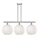 Option Brushed Satin Nickel / White Mouchette