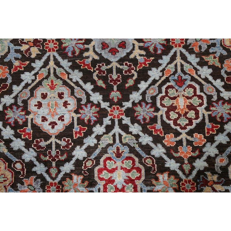 Vegetable Dye Traditional Ziegler Oriental Wool Area Rug Hand-knotted - 7'9" x 9'10"