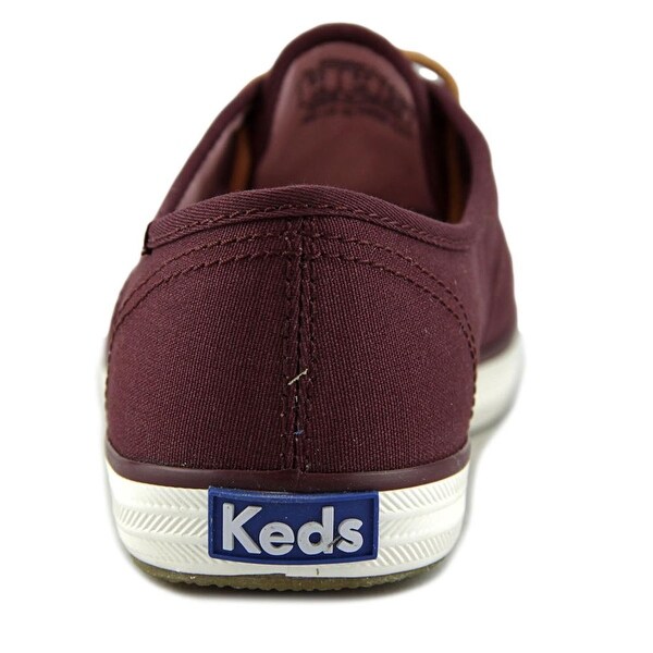 burgundy keds