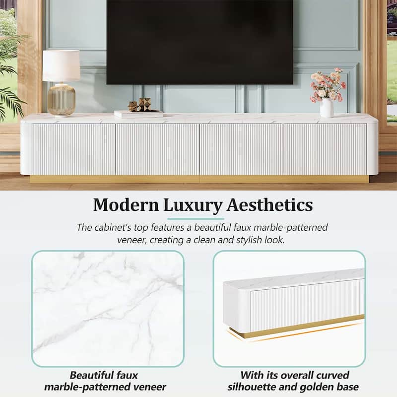TV Stand with Sleek Design