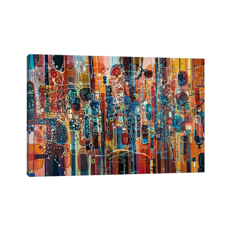 iCanvas "Wild Red" by Rebecca Moy Canvas Print