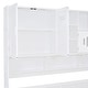 preview thumbnail 35 of 35, 2 Color Modern Full Size Wooden Daybed with 2 Drawers, All-in-One Cabinet and Shelf