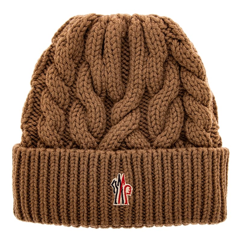Moncler Grenoble Cable Knit Beanie - One Size Fits Most