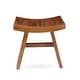 preview thumbnail 4 of 3, TeakCraft The TORI, Teak Wood Shower Bench