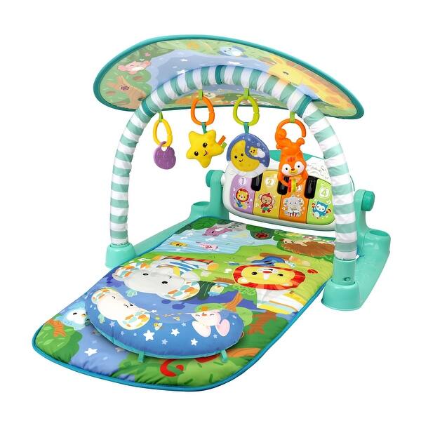 slide 2 of 5, Magic Lights Kick N Play Music Gym