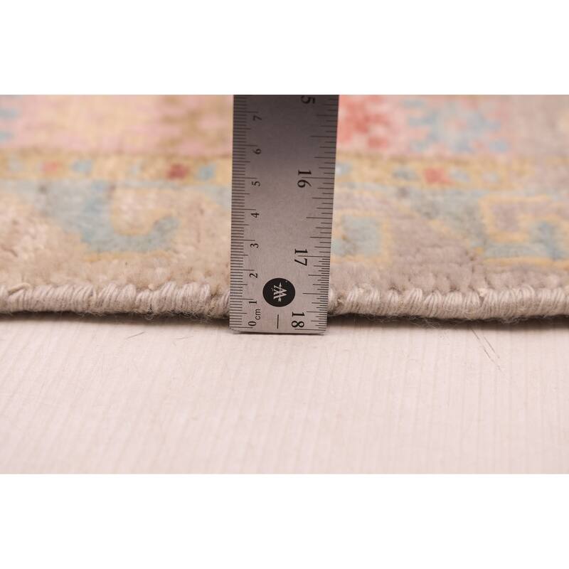 ECARPETGALLERY Hand-knotted Jules Serapi Light Grey Wool Rug - 8'1 x 9'9