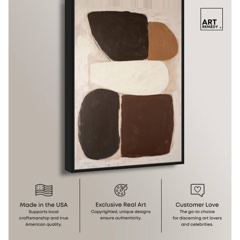 Asymmetrical Balance I Canvas by Art Remedy