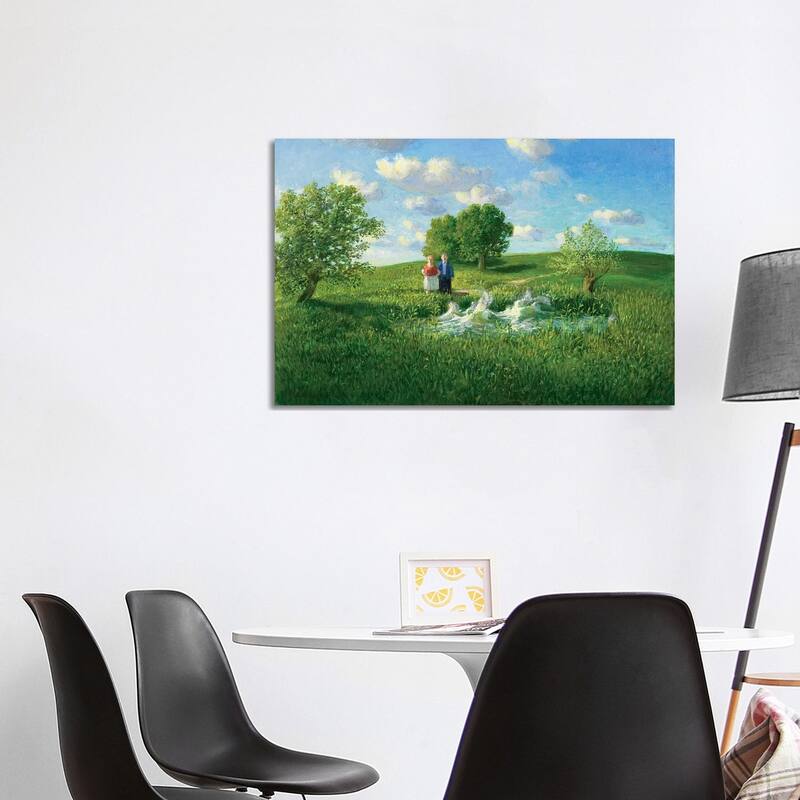 iCanvas "Restless Pond" by Michael Sowa Canvas Print - 26x40x1.5