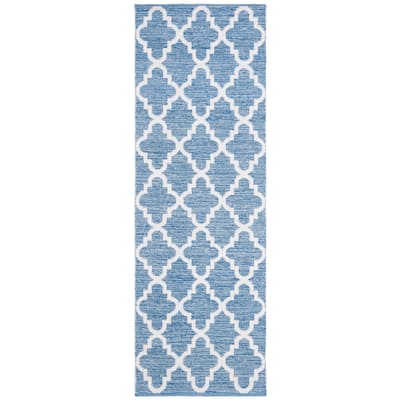 SAFAVIEH, Handmade Flatweave Montauk Gitte Casual Cotton Rug