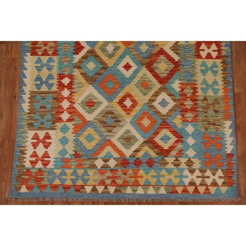 Handwoven Geometric Kilim Rug 4'11''x 6'5'' Bed Bath & Beyond