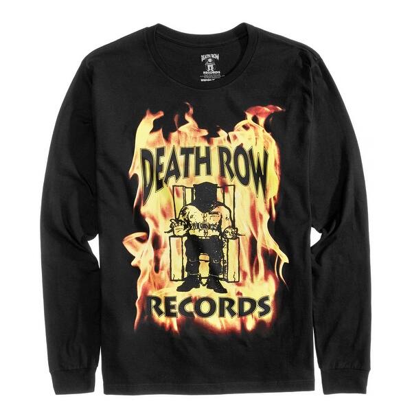 Shop Ripple Junction Mens Death Row Records Graphic T Shirt Black