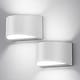 preview thumbnail 13 of 18, YANSUN 2 PCS 1-Light Modern White/Black Indoor Wall Sconce, G9 Minimalist Wall Light for Living Rooms, Bedrooms, and Hallways 5.51 - White