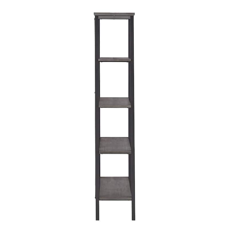 Bryson Rustic X-Base 32-inch Bookcase by iNSPIRE Q Classic