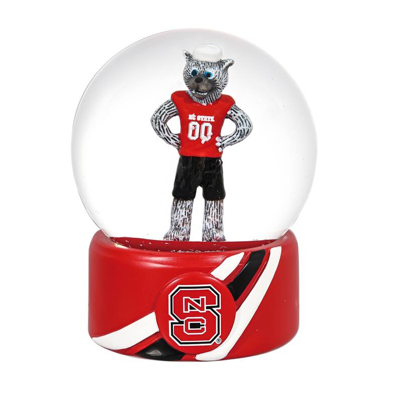 North Carolina State University 5 in. Glass Tabletop Snow Globe