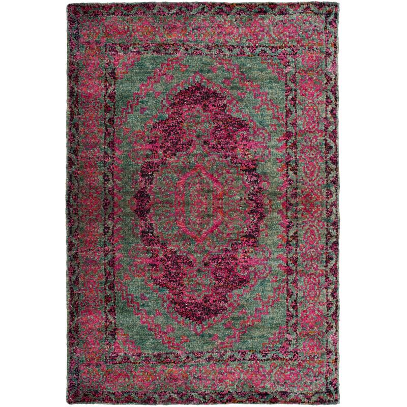 SAFAVIEH Hand-knotted Tangier Memnune Modern Wool Rug